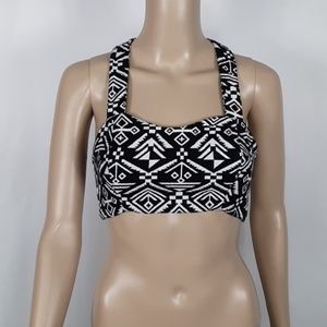 Forever 21 Y Back Crop Mini Top - EUC